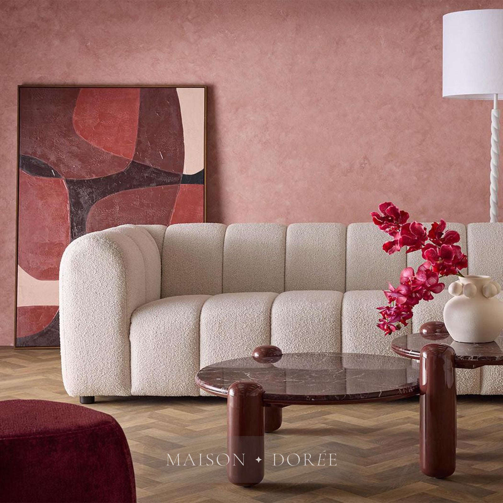 Modern Bloom Canvas Wall Art 100x140cm - view 2