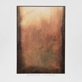 Amber Haze Canvas Wall Art 100x140cm