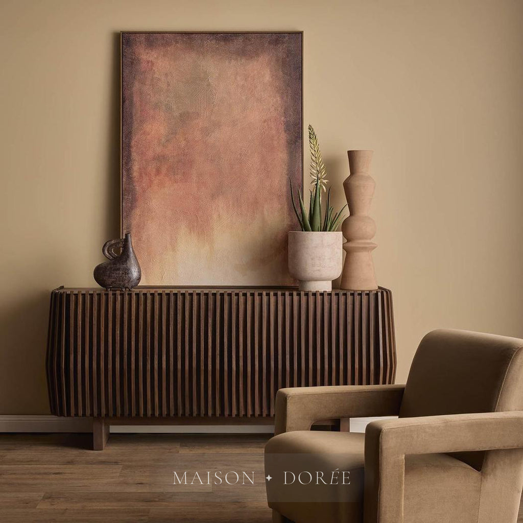 Amber Haze Canvas Wall Art 100x140cm - view 2