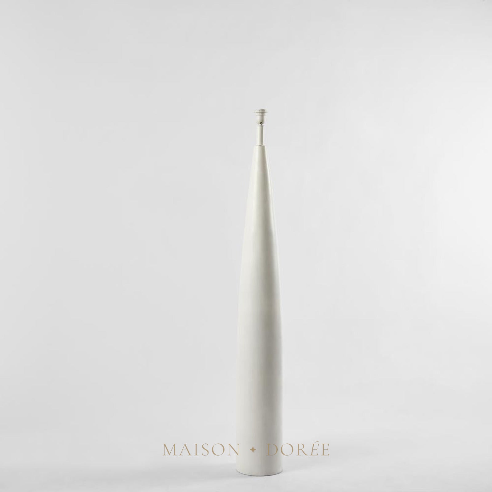 Samson Floor Lamp Base White- Base Only