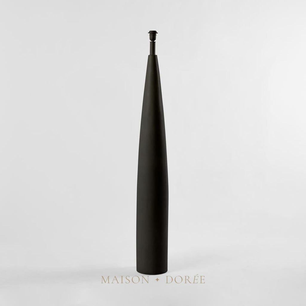Samson Floor Lamp Base Black- Base Only — Black