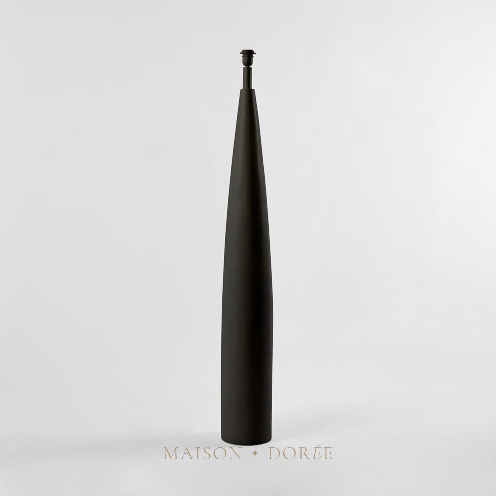 Samson Floor Lamp Base Black- Base Only — Black