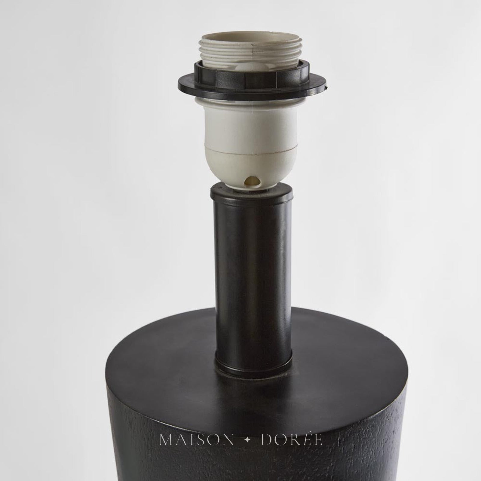Callum Floor Lamp Black- Base Only