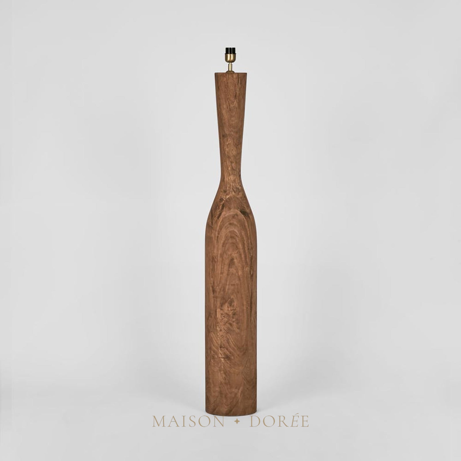 Callum Timber Floor Lamp Base- Base Only