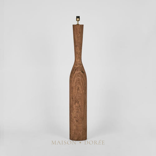 Callum Timber Floor Lamp Base- Base Only