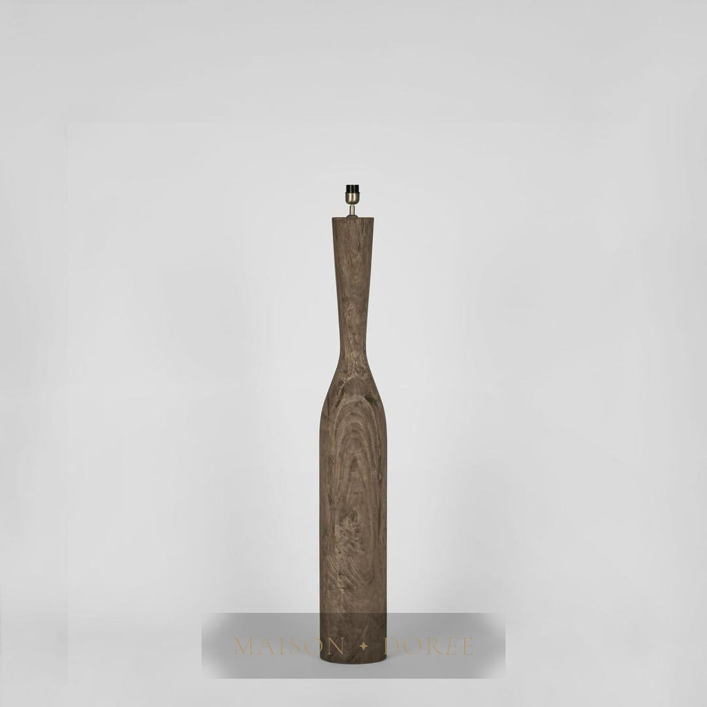 Callum Timber Floor Lamp Base- Base Only