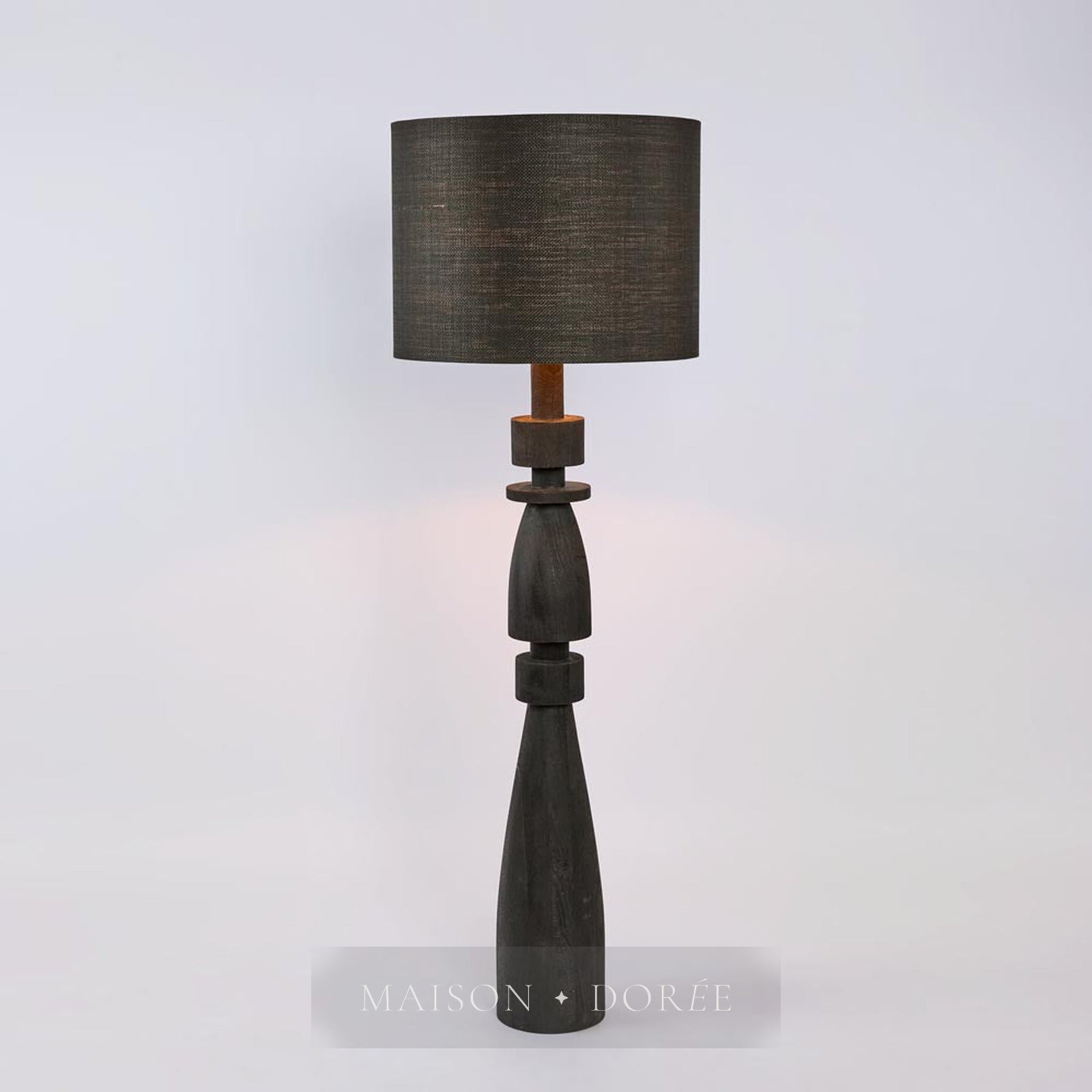 Magnus Floor Lamp Base Black- Base Only