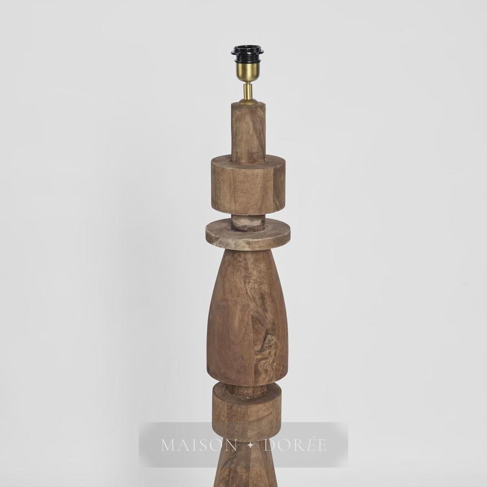 Magnus Floor Lamp Base Natural- Base Only