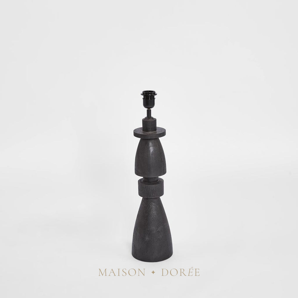 Magnus Table Lamp Base Black- Base Only