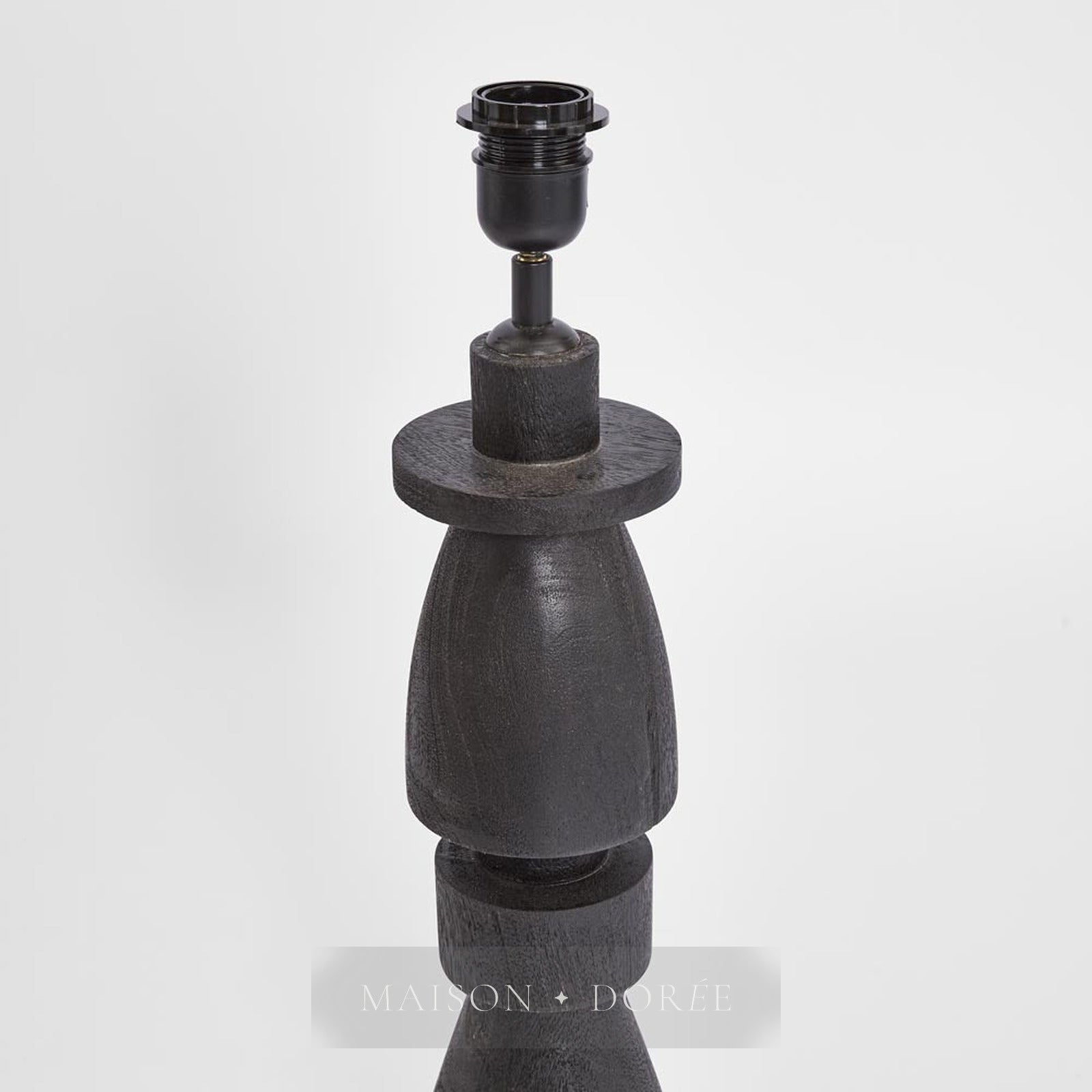 Magnus Table Lamp Base Black- Base Only