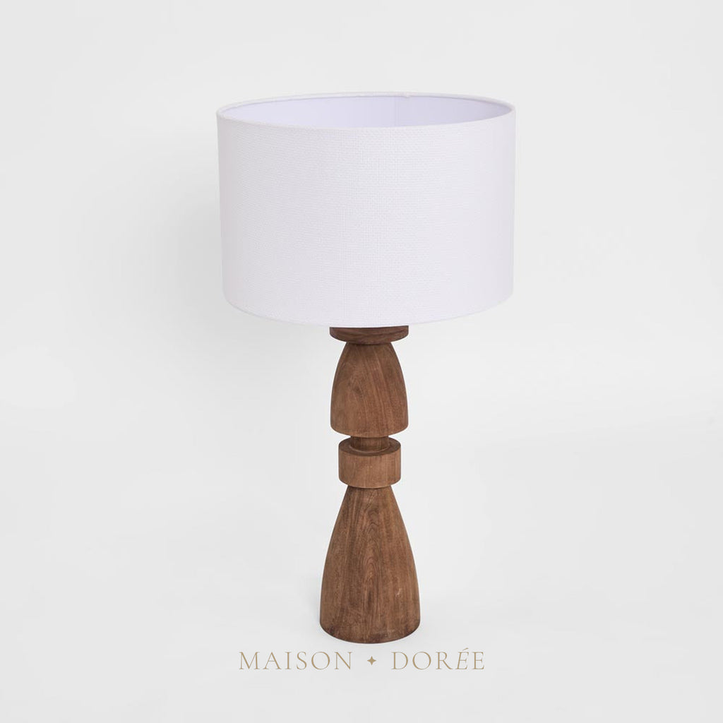 Magnus Table Lamp Base Natural- Base Only
