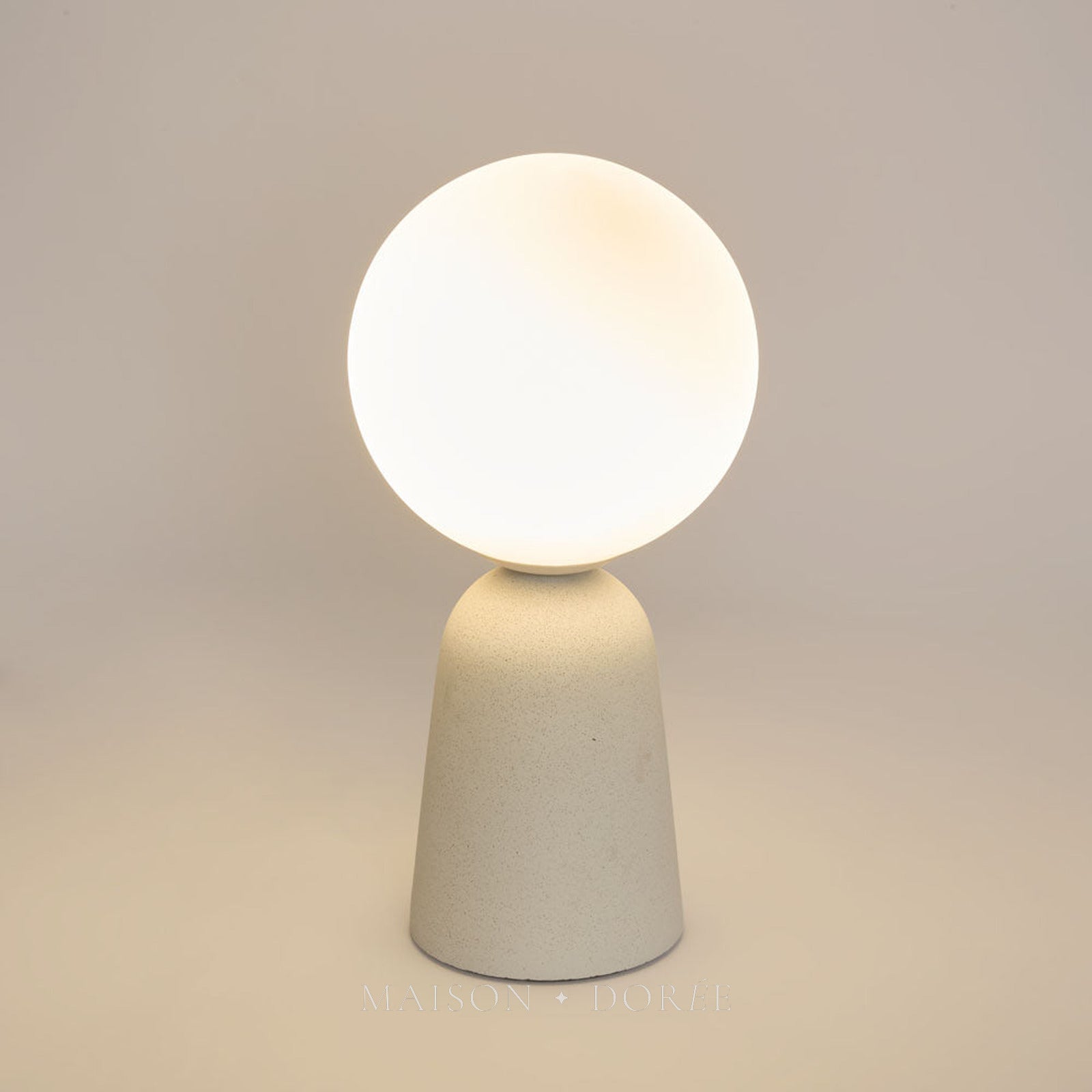 Poppy Table Lamp Chalk