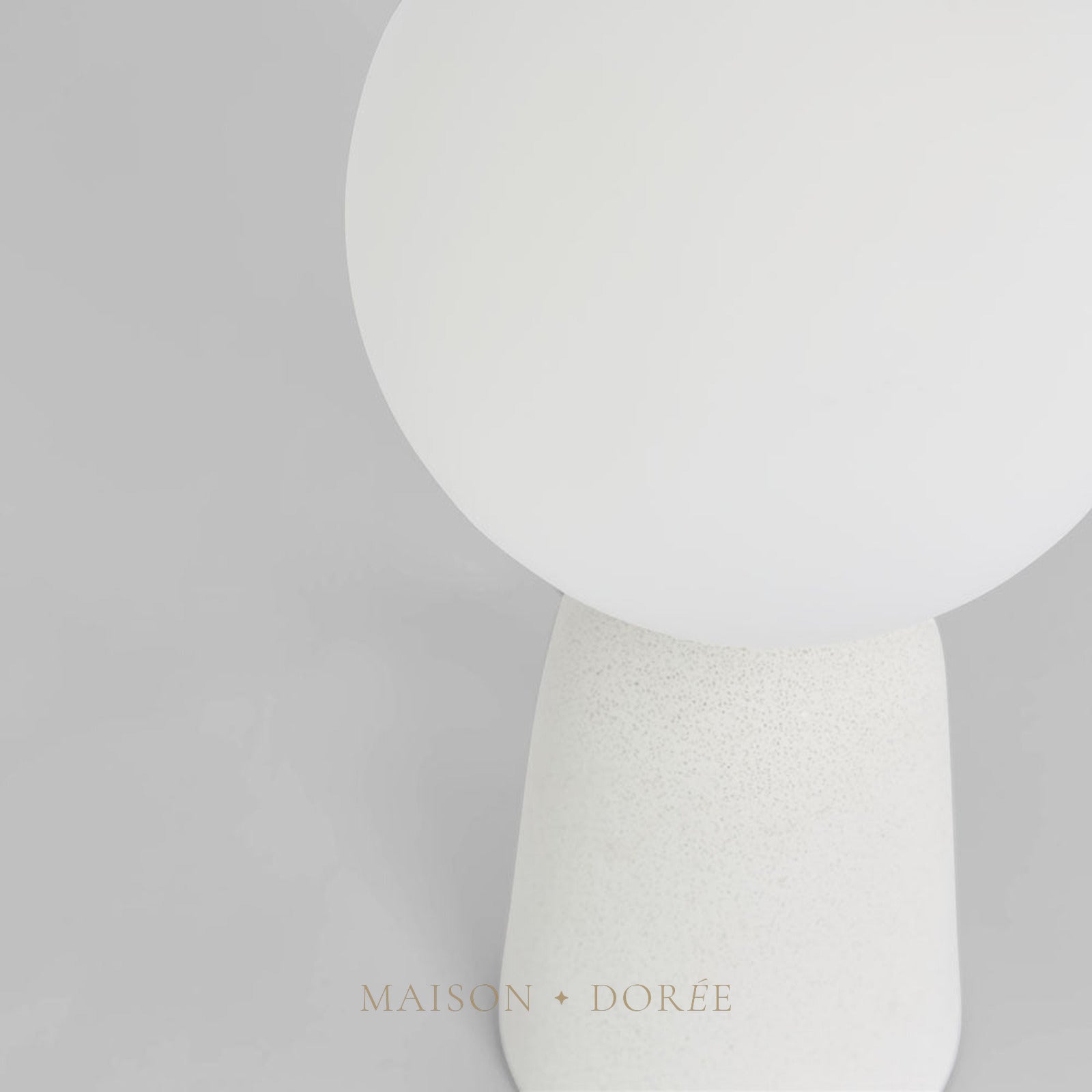 Poppy Table Lamp Chalk