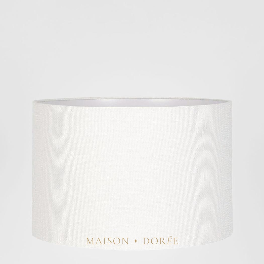 Java Cylinder Lamp Shade White XL