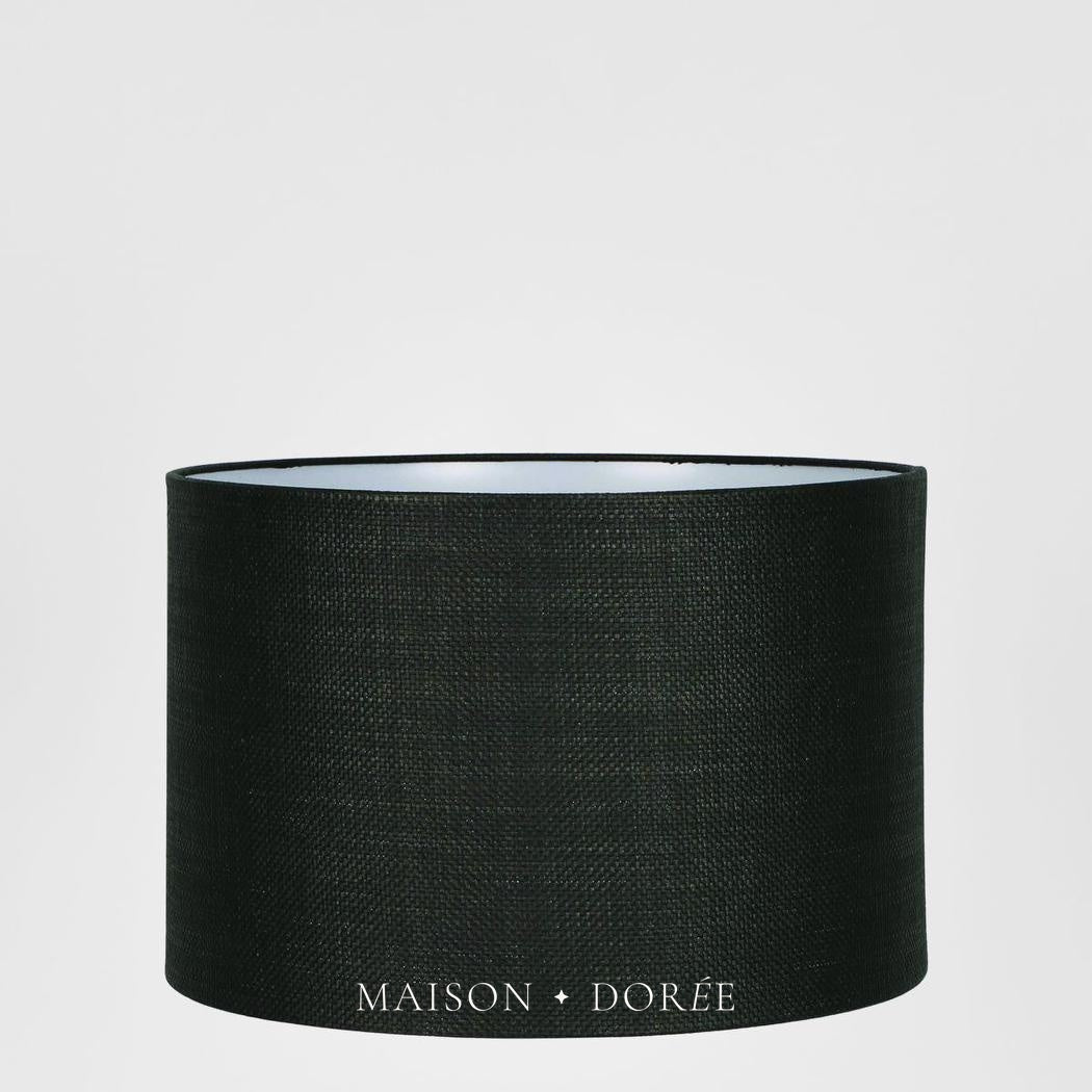 Java Cylinder Lamp Shade Black L