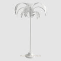 Azalea Floor Lamp in White — White