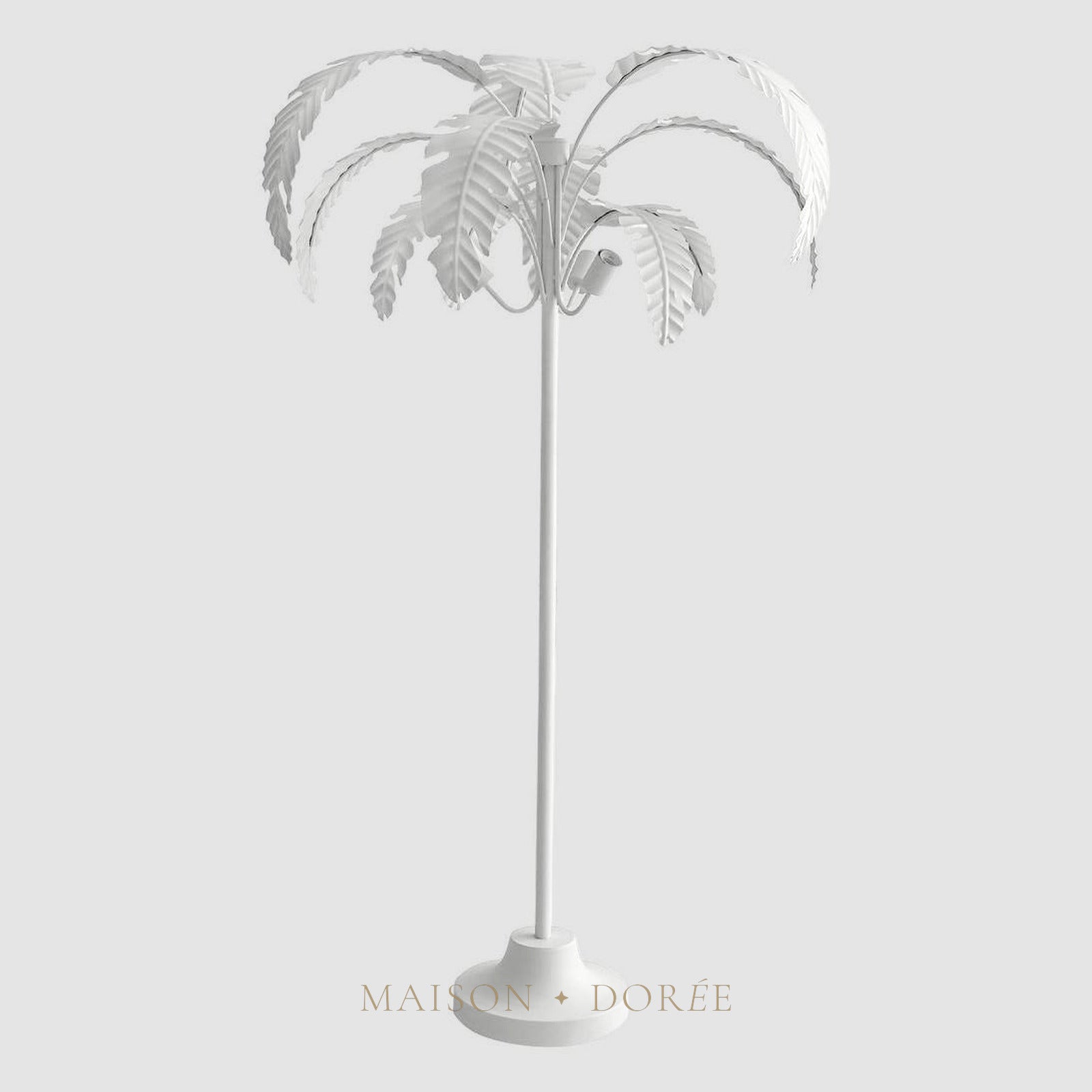 Azalea Floor Lamp in White — White