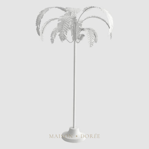 Azalea Floor Lamp in White — White