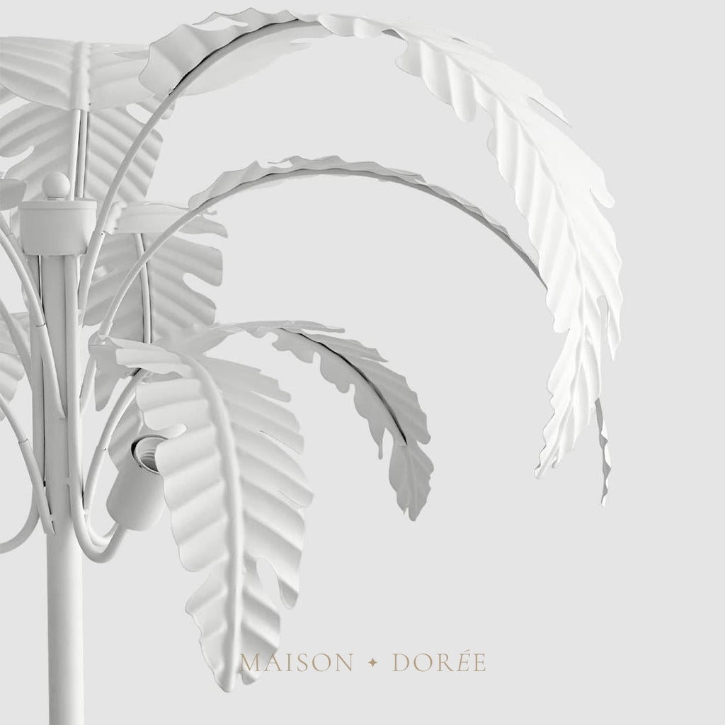 Azalea Floor Lamp in White