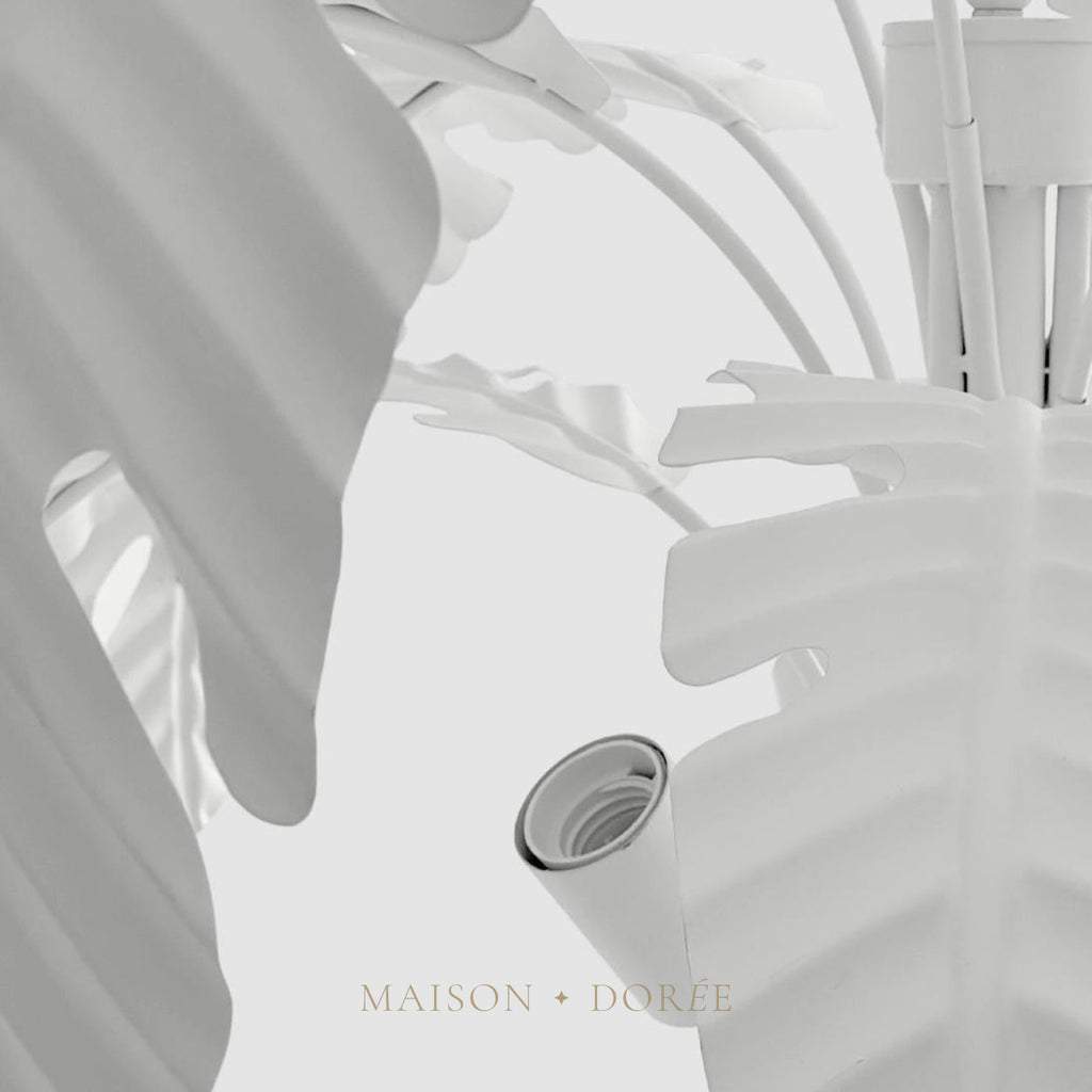 Azalea Floor Lamp in White