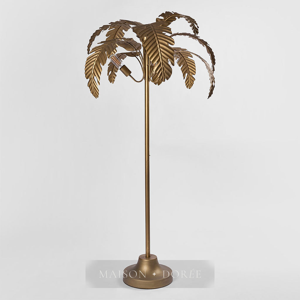 Azalea Floor Lamp Gold