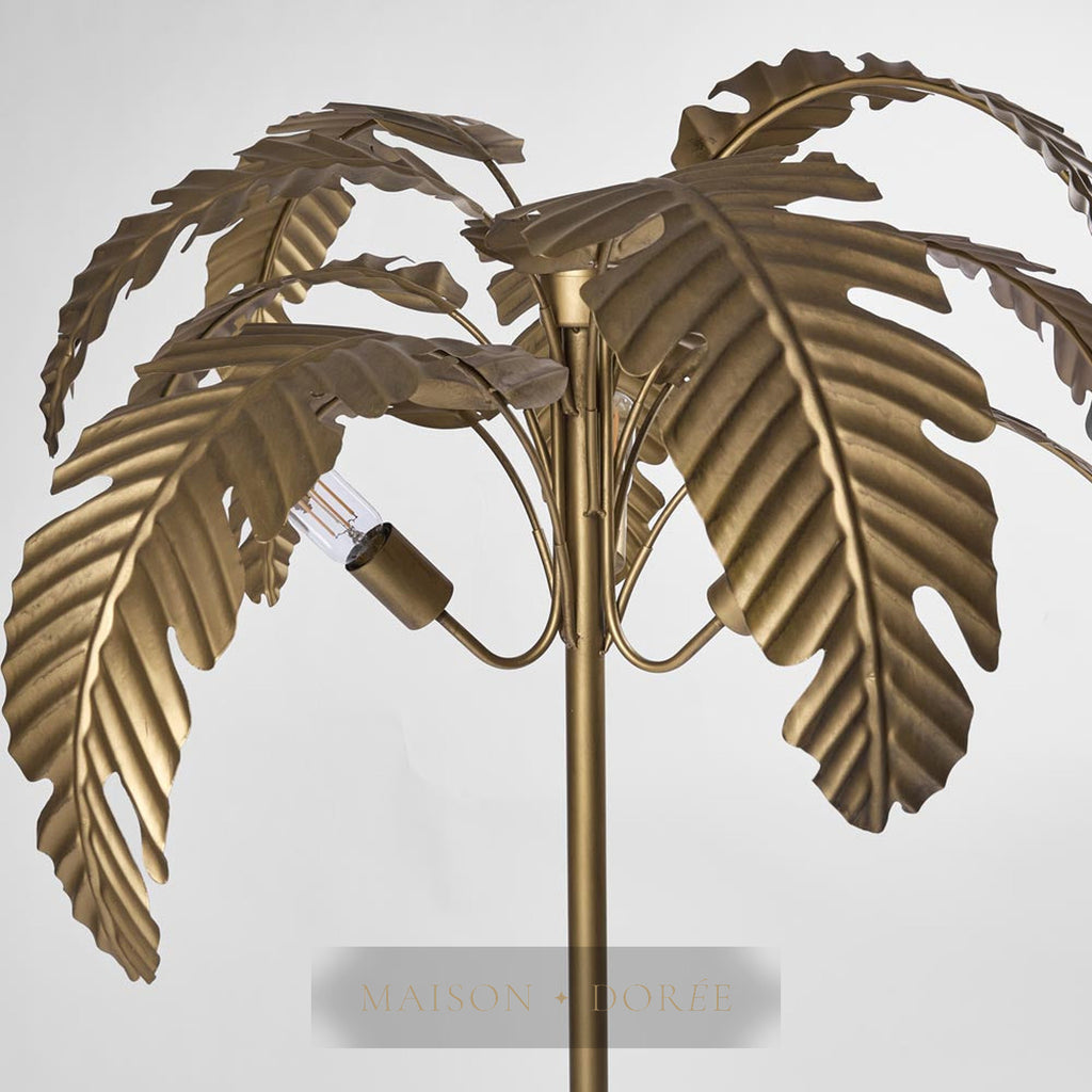 Azalea Floor Lamp Gold