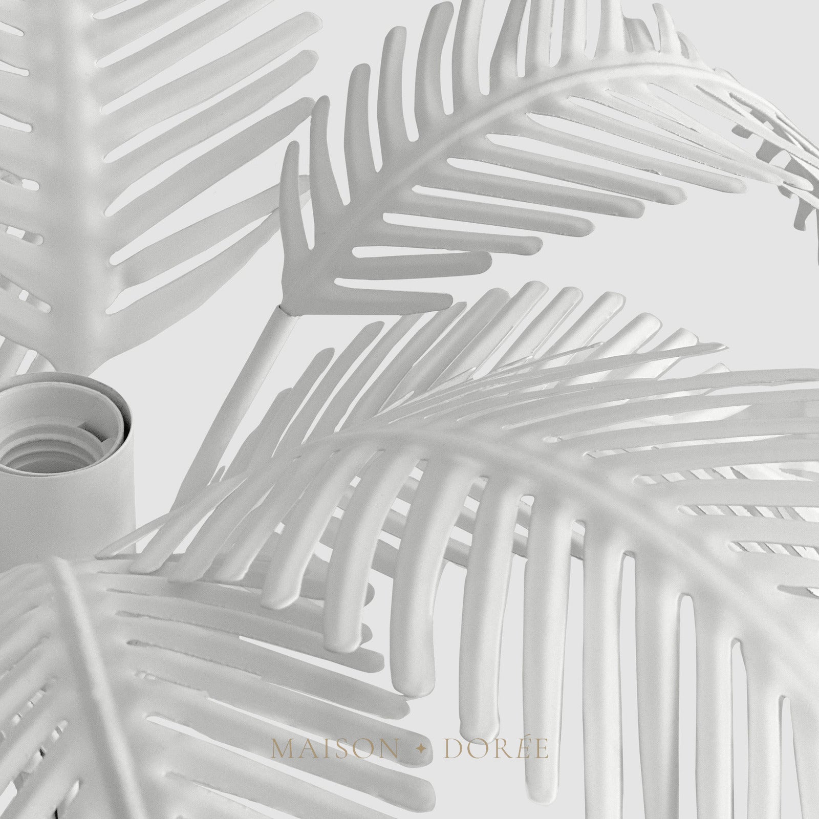 Azalea Table Lamp in White