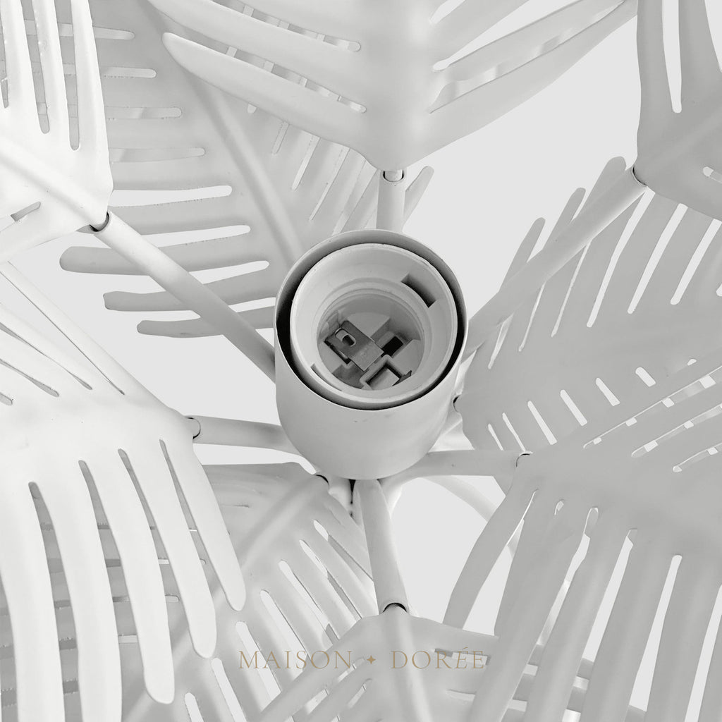 Azalea Table Lamp in White