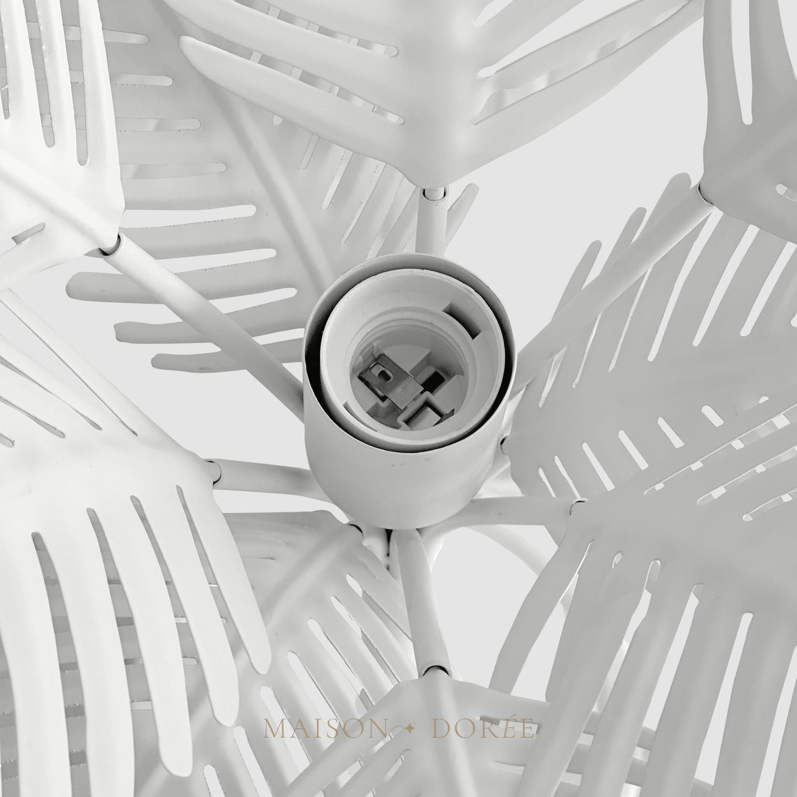 Azalea Table Lamp in White
