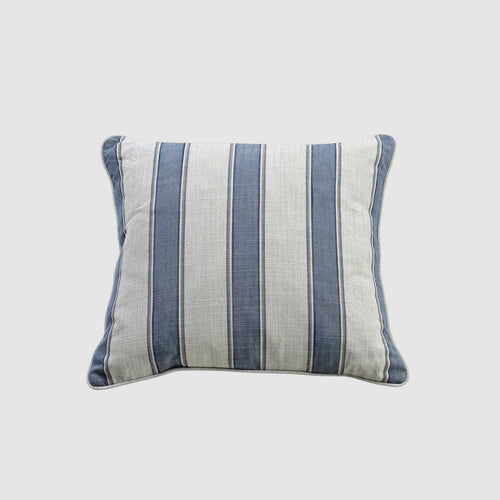 55cm Cushion Blue Sky Stripe - view 2