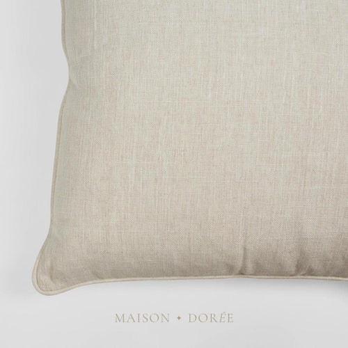 55cm Throw Cushion Ivory - view 2