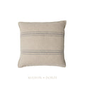 French Blue Stripe Cushion 50x50 - Cover only