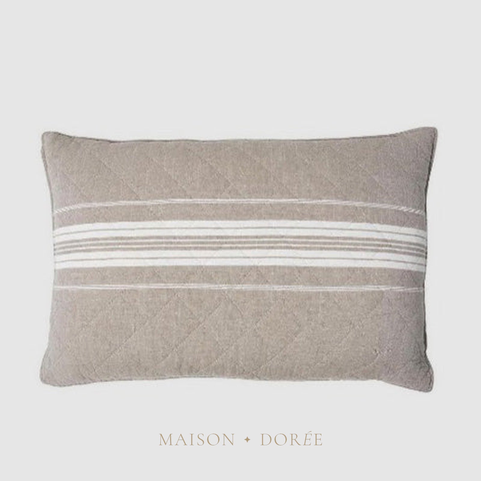 Donkey & White Stripe Cushion 40x60 - Cover only