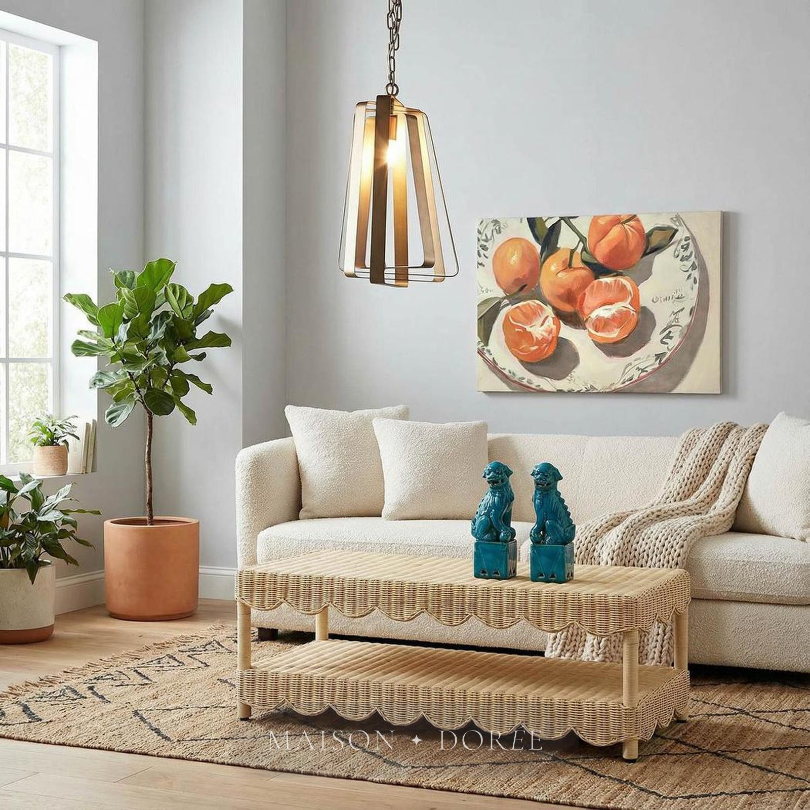 Peeled Oranges Wall Art - view 2