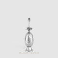 Pineapple Table Lamp Base Only Pewter