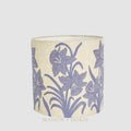 Narcissus Linen Drum Shade Lavender
