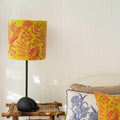 Jungle Bird Drum Shade Medium Yellow & Fuchsia