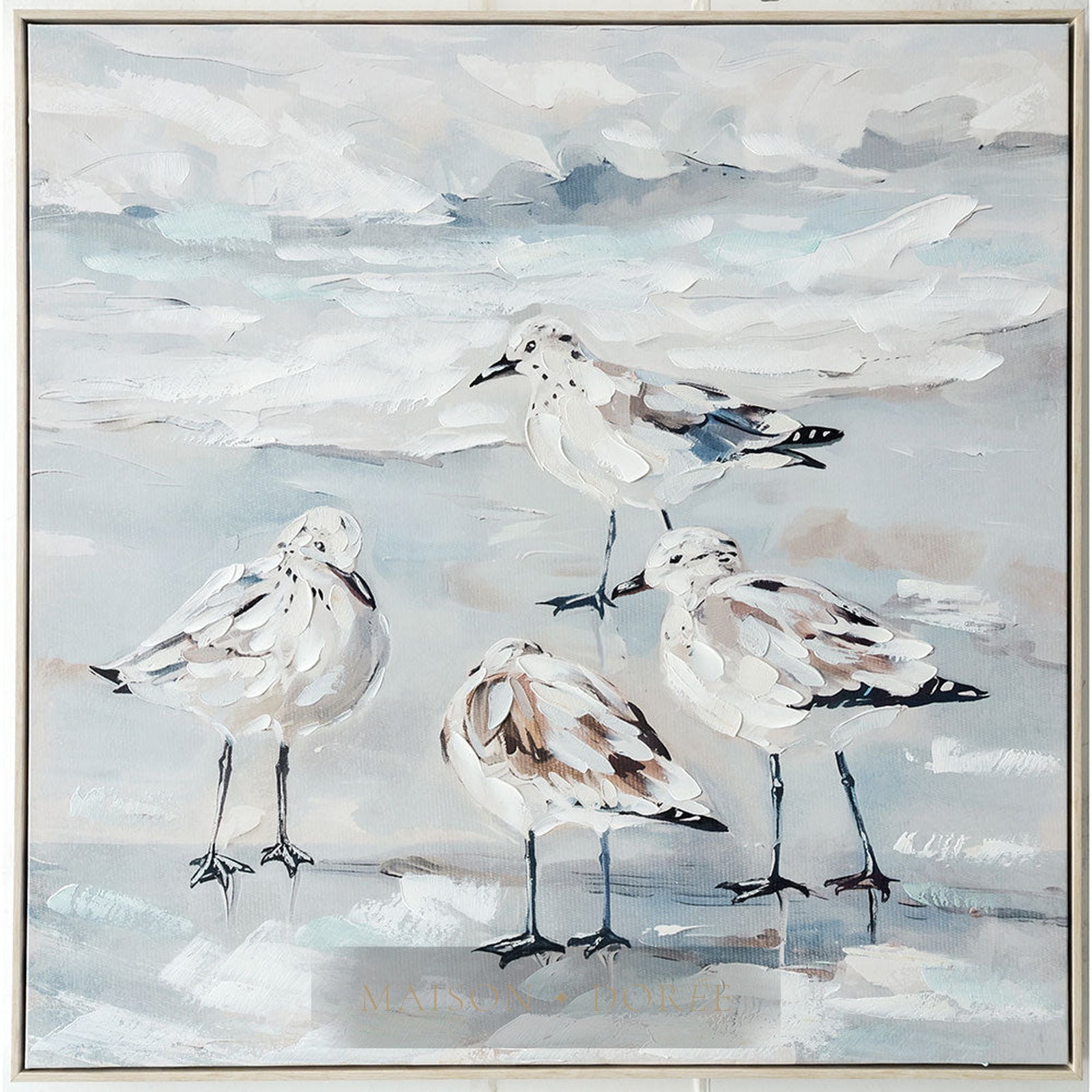 Seagull Flock Wall Art - view 2