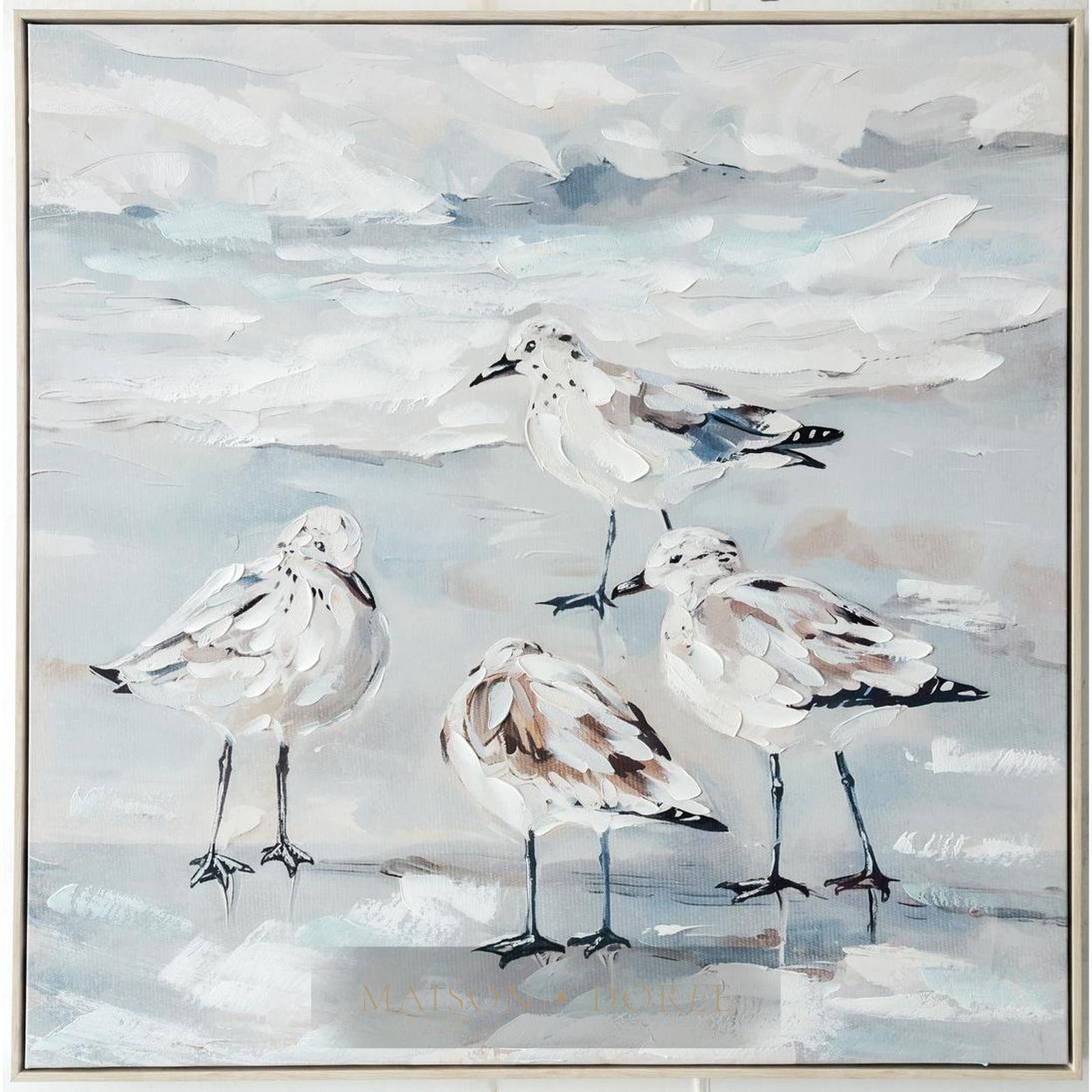 Seagull Flock Wall Art