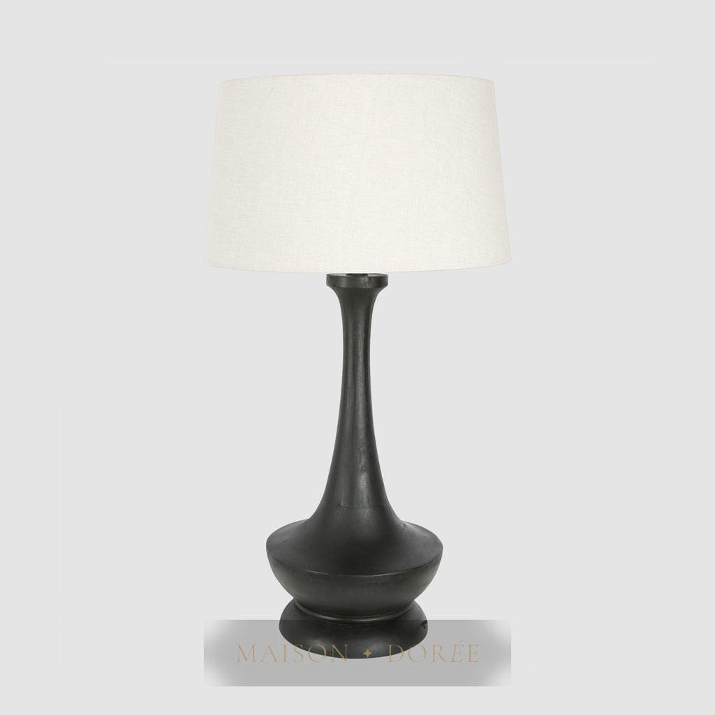 Peninsula Table Lamp Base Black- Base Only