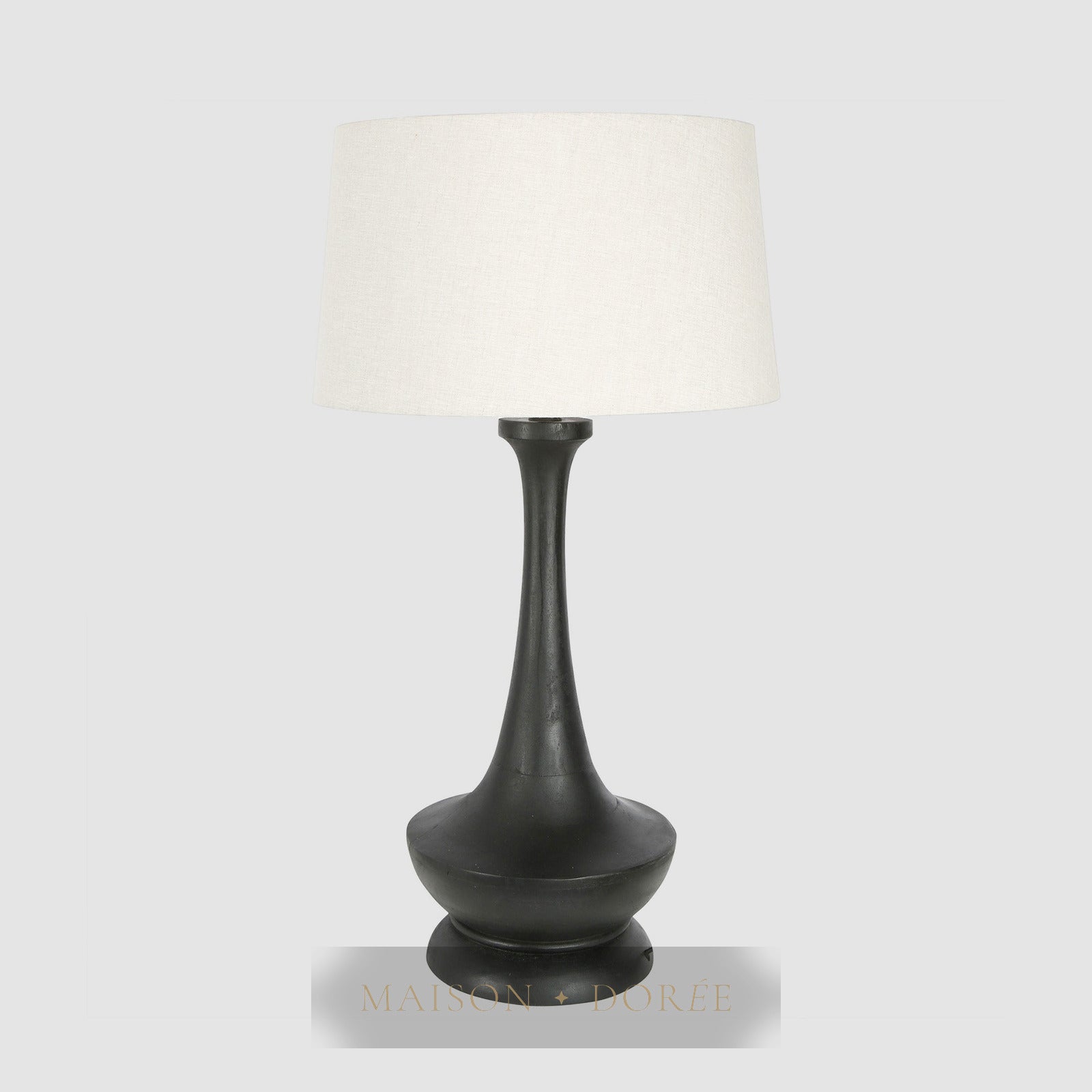 Peninsula Table Lamp Base Black- Base Only