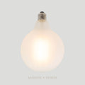 G125 LED Filament - Porcelain Frosted - 8W E27 2700k