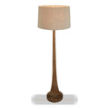 Lancia Floor Lamp Base Large Dark Natural- Base Only — Natural