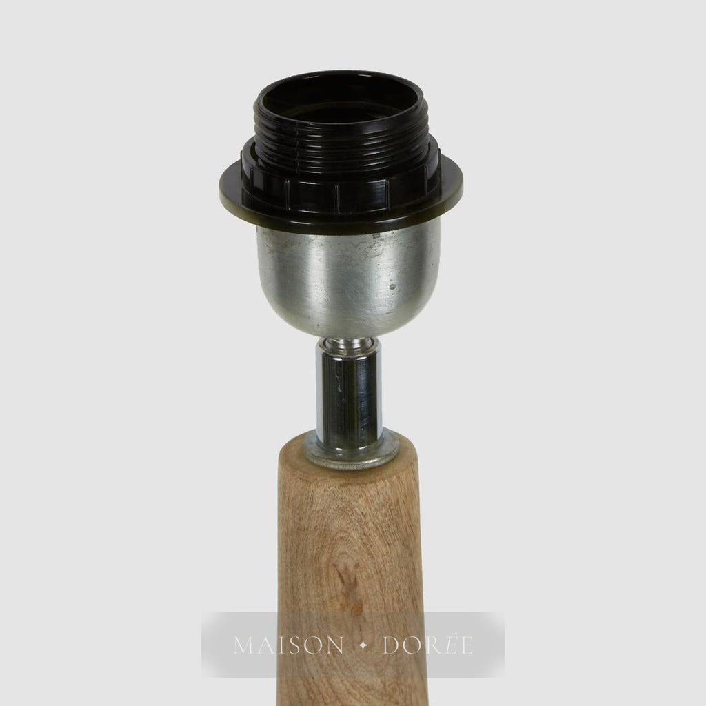 Lancia Floor Lamp Base Large Light Natural- Base Only