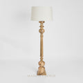 Rook Floor Lamp Base Large Natural- Base Only — Natural
