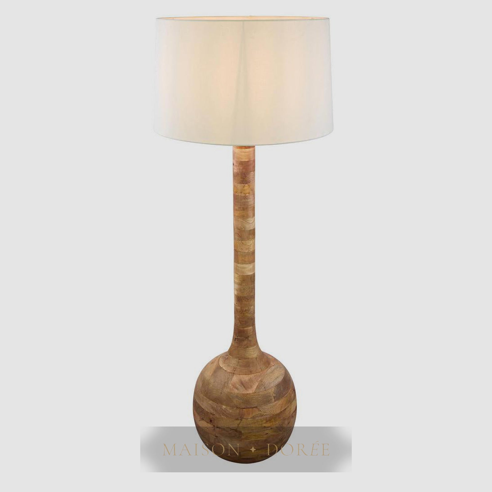 Sitar Floor Lamp Natural- Base Only