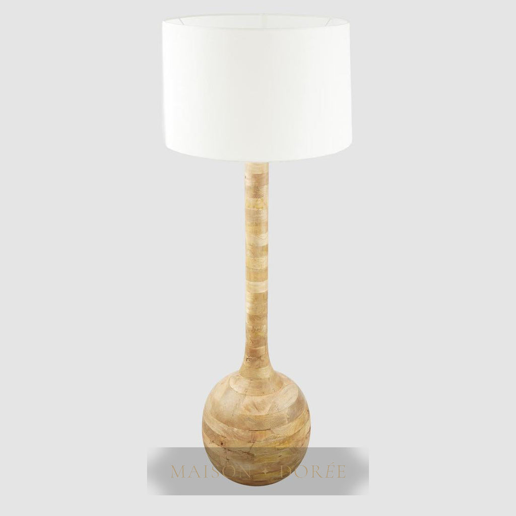 Sitar Floor Lamp Natural- Base Only