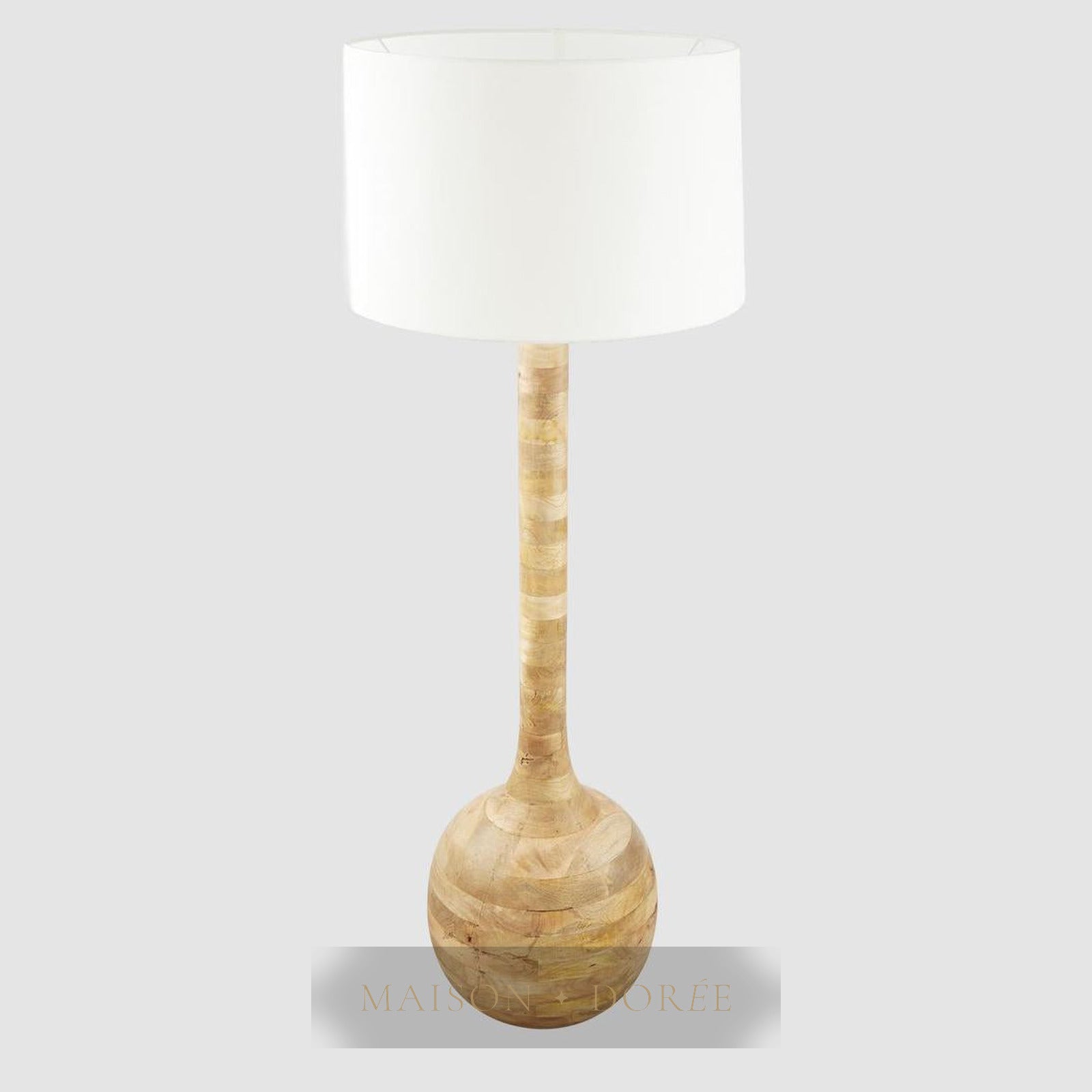 Sitar Floor Lamp Natural- Base Only