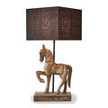Clyde Table Lamp Base Dark Natural- Base Only